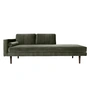 Broste Copenhagen - Wind Chaise Longue, Armlehne links, grape leaf