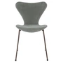 Fritz Hansen - Serie 7 Stuhl, Vollpolsterung, brown bronze / Velvet Belfast siegelgrau