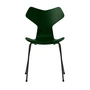 Fritz Hansen - Grand Prix Stuhl, schwarz / Esche evergreen gefärbt