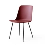 &Tradition - Rely Chair HW6, rotbraun / schwarz