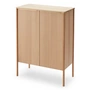Fritz Hansen - Skagerak Jut High Cabinet, Eiche geölt / Messing