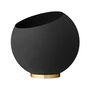 AYTM - Globe Blumentopf, Ø 60 x H 50 cm, schwarz