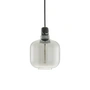 Normann Copenhagen - Amp Pendelleuchte small, smoke / schwarz