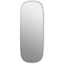 Muuto - Framed Mirror, gross, dunkelgrün / Klarglas