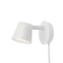 Muuto - Tip LED-Wandleuchte, weiss