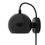 Frandsen - Ball Wandleuchte, schwarz matt