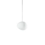 Foscarini - Gregg Pendelleuchte, piccola, weiss / weiss