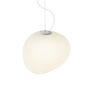Foscarini - Gregg LED Pendelleuchte, media, weiss / weiss