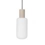 Broste Copenhagen - Lolly Pendelleuchte, Ø 16 cm, sand / weiss
