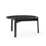 Audo - Passage Lounge Tisch, Ø 70 cm, Eiche dunkel 