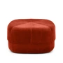 Normann Copenhagen - Circus Pouf gross, rostrot Velour