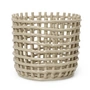 Ferm Living - Keramik Korb, gross, cashmere