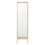 Form & Refine - A Line Spiegel, H 195,5 cm, Eiche weiss pigmentiert