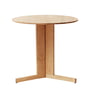 Form & Refine - Trefoil Tisch, Ø 75 cm, Eiche weiss pigmentiert
