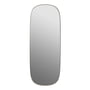Muuto - Framed Mirror, gross, taupe / Klarglas