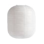 Hay - Rice Paper Shade, H 50 x Ø 42 cm, oblong, weiss