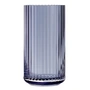 Lyngby Porcelæn - Glasvase H 38 cm, midnight blue