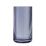 Lyngby Porcelæn - Glasvase H 31 cm, midnight blue