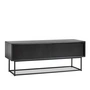 Woud - Virka Sideboard low, Eiche schwarz