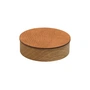 Lind DNA - Wood Box mit Deckel S, Ø 11 cm, Eiche natur / Bull natur