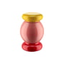 Alessi - Twergi Salz-/Pfeffer- und Gewürzmühle ES18, rosa / rot / gelb