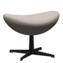 Fritz Hansen - Egg Fusshocker, warm graphite / Christianshavn 1120 light beige