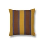 Ferm Living - Grand Kissen, 50 x 50 cm, lime / dunkelblau / chocolate