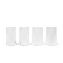 Ferm Living - Ripple Verrines, klar (4er-Set)