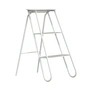 Frost - Bukto Tritthocker klappbar, H 70 cm, weiss