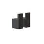 Frost - Quadra Wandhaken 8, schwarz (2er-Set)