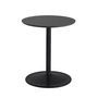 Muuto - Soft Beistelltisch, Ø 41 cm, H 48 cm, schwarz