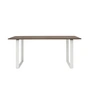 Muuto - 70/70 Esstisch, 170 x 85 cm, Eiche geräuchert / weiss