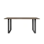 Muuto - 70/70 Esstisch, 170 x 85 cm, Eiche geräuchert / schwarz