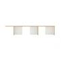 Tojo - stell Regalsystem Anbaumodul, 160 cm breit, weiss