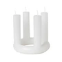 Broste Copenhagen - Lucia Adventskerze, H 18 x Ø 20 cm, pure white