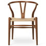 Carl Hansen - CH24 Wishbone Chair, Mahagoni geölt / Naturgeflecht