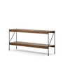 Audo - Zet Storage System, L 150 x H 70 cm, schwarz / Eiche dunkel