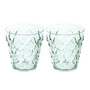 Koziol - Crystal Glas 0.25 l, transparent jade (2er-Set)