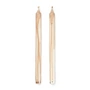 Ferm Living - Dryp Stabkerzen, weiss / beige (2er-Set)