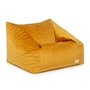 Nobodinoz - Chelsea Samt-Sitzsack, farniente yellow