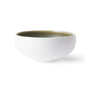HKliving - Chef Ceramics Schale Ø 11 cm, weiss / grün