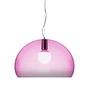 Kartell - FL/Y Pendelleuchte, kardinalsrot