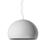 Kartell - FL/Y Pendelleuchte, matt opal / weiss
