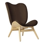 Umage - A Conversation Piece Tall Sessel, Eiche / Teddy braun