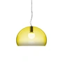 Kartell - Small FL/Y Pendelleuchte, gelb