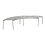 HAY - Palissade Park Bench inkl. Mittelfuss, sky grey