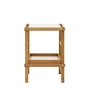 Design House Stockholm - Frame Regal small, 42,2 x 39 x 58 cm, Eiche / weiss