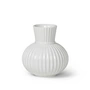 Lyngby Porcelæn - Lyngby Tura Vase, H 14,5 cm, weiss