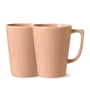 Rosendahl - Grand Cru Porzellan Becher mit Henkel 34 cl, blush (2er-Set)
