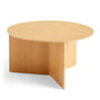 Hay - Slit Table Round XL, Ø 65 x H 35,5 cm, Eiche natur